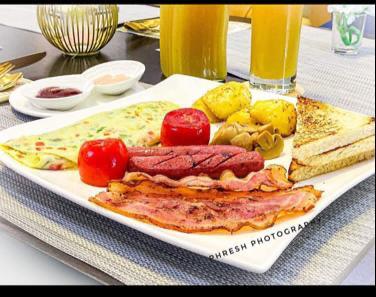 English Breakfast served with tea 