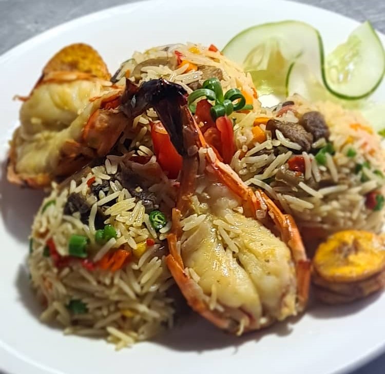 Executive Coconut Rice with Prawn