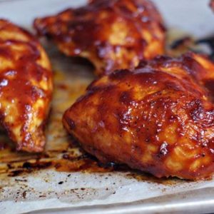 Bbq Chicken Alone