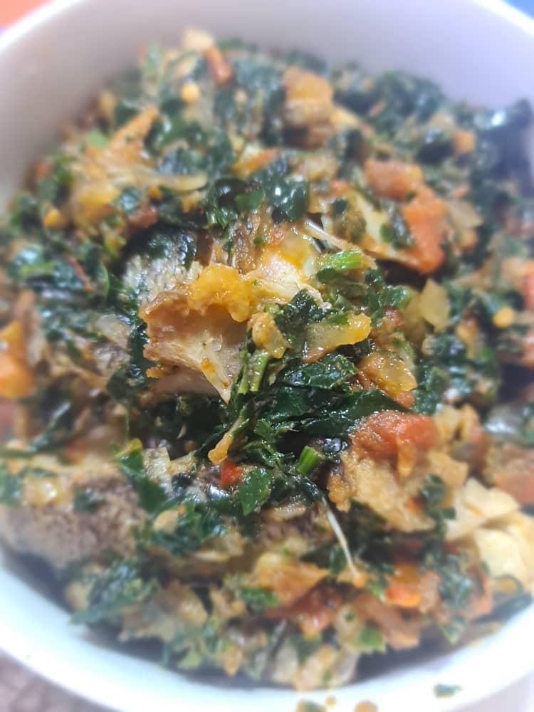 Ugu Vegetable Sauce